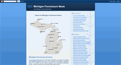 Desktop Screenshot of michiganforeclosurehomes.blogspot.com