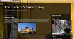 Desktop Screenshot of eccentricsguidetoitaly.blogspot.com