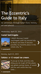 Mobile Screenshot of eccentricsguidetoitaly.blogspot.com