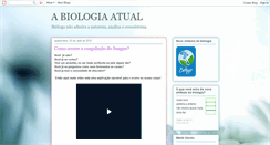 Desktop Screenshot of abiologiaatual.blogspot.com