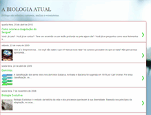 Tablet Screenshot of abiologiaatual.blogspot.com