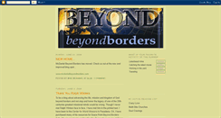 Desktop Screenshot of mcdanielbeyondborders.blogspot.com