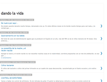 Tablet Screenshot of dandolavida.blogspot.com