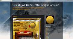 Desktop Screenshot of islamcokguzel.blogspot.com