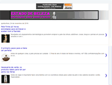Tablet Screenshot of estadodebeleza.blogspot.com