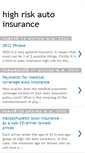 Mobile Screenshot of high-risk-auto-insurance-center.blogspot.com