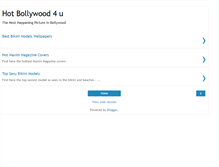 Tablet Screenshot of hotbollywood4u.blogspot.com
