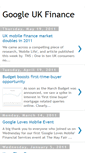 Mobile Screenshot of googleuk-finance.blogspot.com