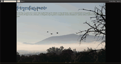 Desktop Screenshot of fotografiasypunto.blogspot.com