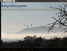 Tablet Screenshot of fotografiasypunto.blogspot.com