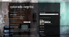 Desktop Screenshot of colorado-negrito.blogspot.com