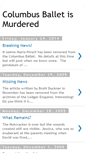 Mobile Screenshot of columbusballetmurdered.blogspot.com
