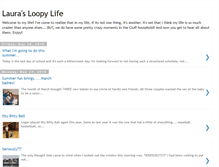 Tablet Screenshot of laurasloopylife.blogspot.com