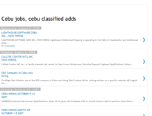 Tablet Screenshot of cebuonlinejobs-hiring.blogspot.com