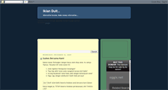 Desktop Screenshot of duit-iklan-duit.blogspot.com