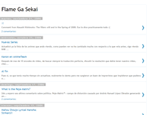 Tablet Screenshot of flamesekai.blogspot.com