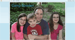 Desktop Screenshot of campbowden.blogspot.com