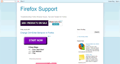 Desktop Screenshot of firefox-technical-support.blogspot.com