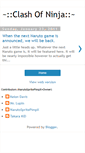 Mobile Screenshot of narutoclashofninja.blogspot.com