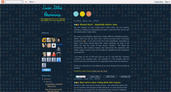 Desktop Screenshot of lunarliving.blogspot.com