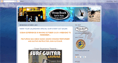 Desktop Screenshot of oceanbeachsurfskate.blogspot.com