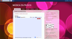 Desktop Screenshot of musicapaidos.blogspot.com