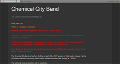 Desktop Screenshot of chemcityband.blogspot.com