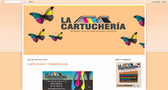 Desktop Screenshot of lacartucheriaelche.blogspot.com