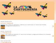 Tablet Screenshot of lacartucheriaelche.blogspot.com