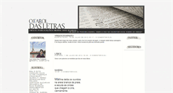 Desktop Screenshot of faroldaslettras.blogspot.com