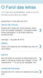 Mobile Screenshot of faroldaslettras.blogspot.com
