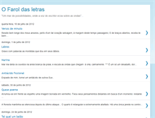 Tablet Screenshot of faroldaslettras.blogspot.com