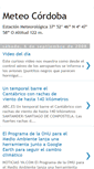 Mobile Screenshot of meteo-cordoba.blogspot.com