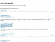 Tablet Screenshot of meteo-cordoba.blogspot.com