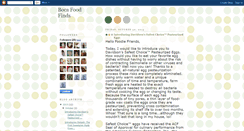 Desktop Screenshot of bocafoodfinds.blogspot.com