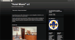 Desktop Screenshot of hotelmiamisrl.blogspot.com