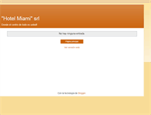 Tablet Screenshot of hotelmiamisrl.blogspot.com