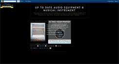 Desktop Screenshot of catchyaudioequipment.blogspot.com