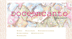 Desktop Screenshot of doceencantodesign.blogspot.com