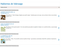 Tablet Screenshot of clavesliderazgoresponsable.blogspot.com