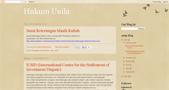 Desktop Screenshot of hukumunila.blogspot.com