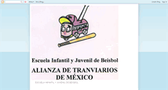 Desktop Screenshot of alianzadetranviariosdemexico.blogspot.com