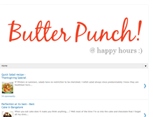 Tablet Screenshot of butterpunch.blogspot.com