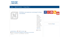 Desktop Screenshot of every-day-new-info.blogspot.com