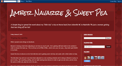 Desktop Screenshot of ambernavarresweetpea.blogspot.com
