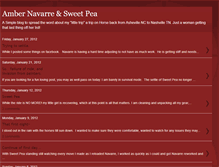 Tablet Screenshot of ambernavarresweetpea.blogspot.com