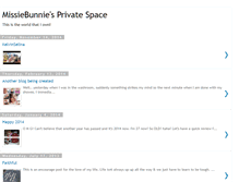 Tablet Screenshot of missbunnie.blogspot.com