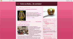 Desktop Screenshot of entranalinha.blogspot.com