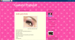 Desktop Screenshot of garotapopularpop.blogspot.com