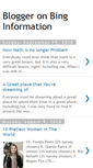 Mobile Screenshot of bing-blogger.blogspot.com
